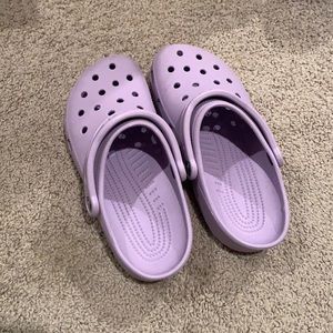 Women’s lavender Crocs size 9